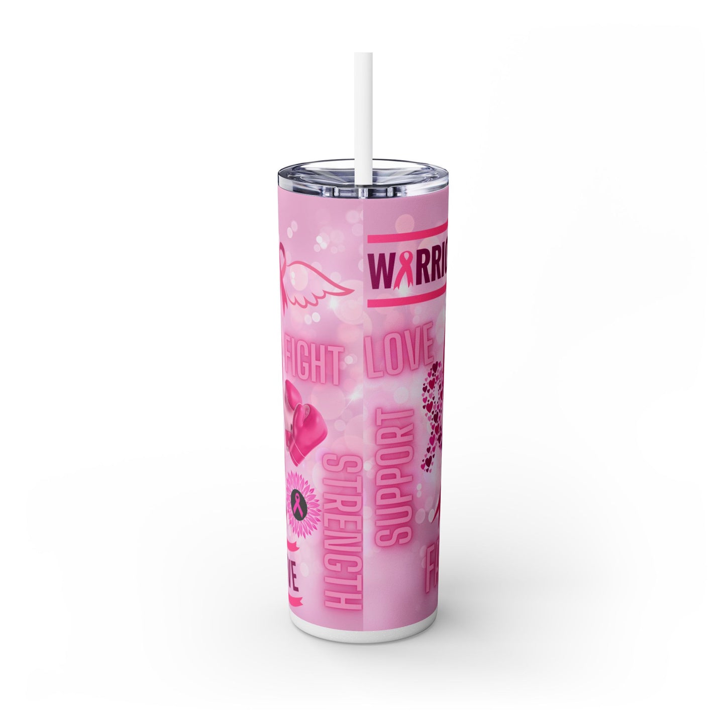 Breast Cancer Skinny Tumbler | 20oz