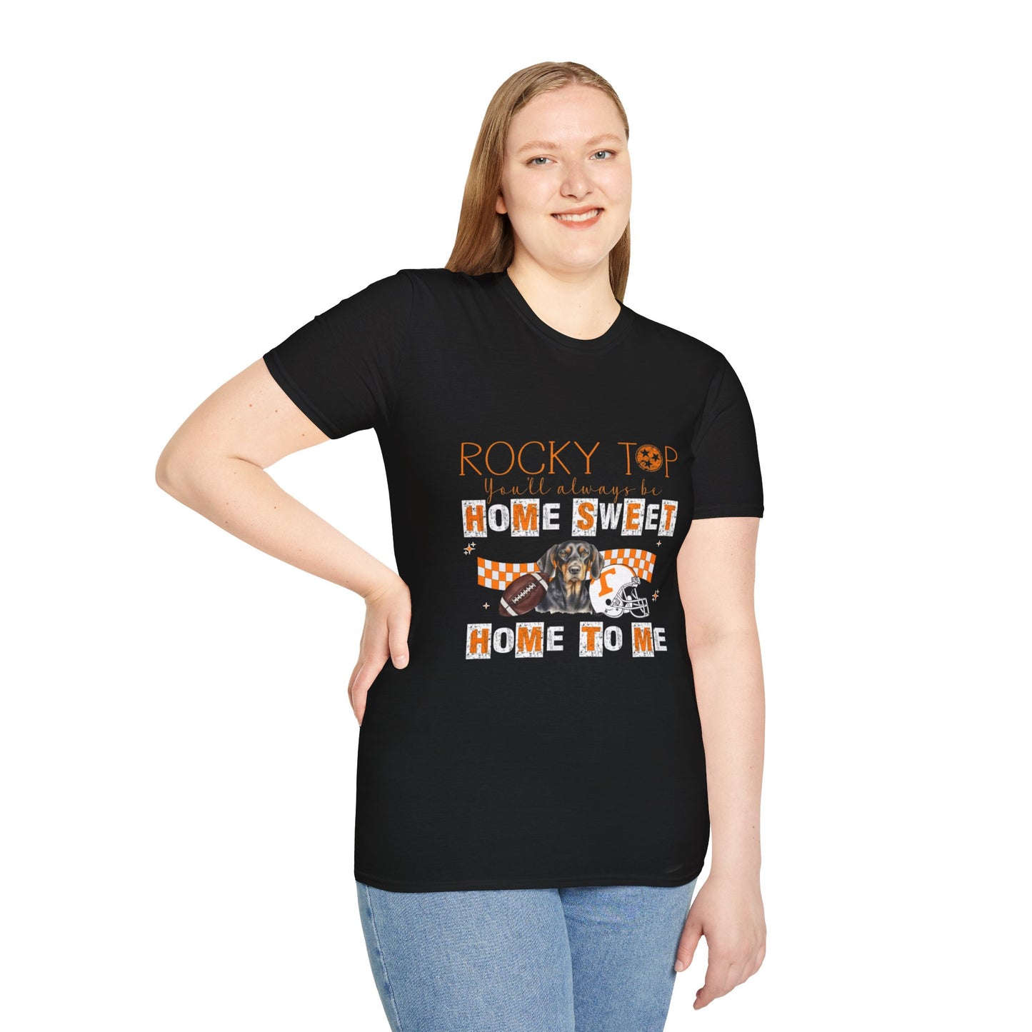 Rocky Top Home Sweet Home Unisex Softstyle Tee