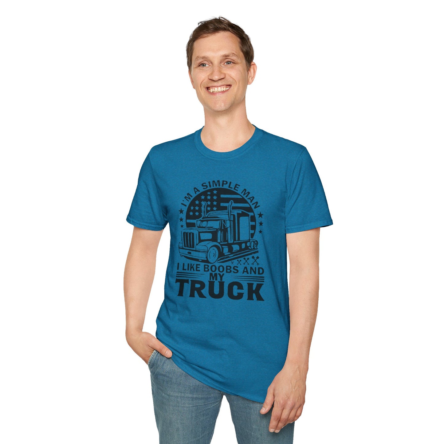 Books & My Truck Unisex T-Shirt