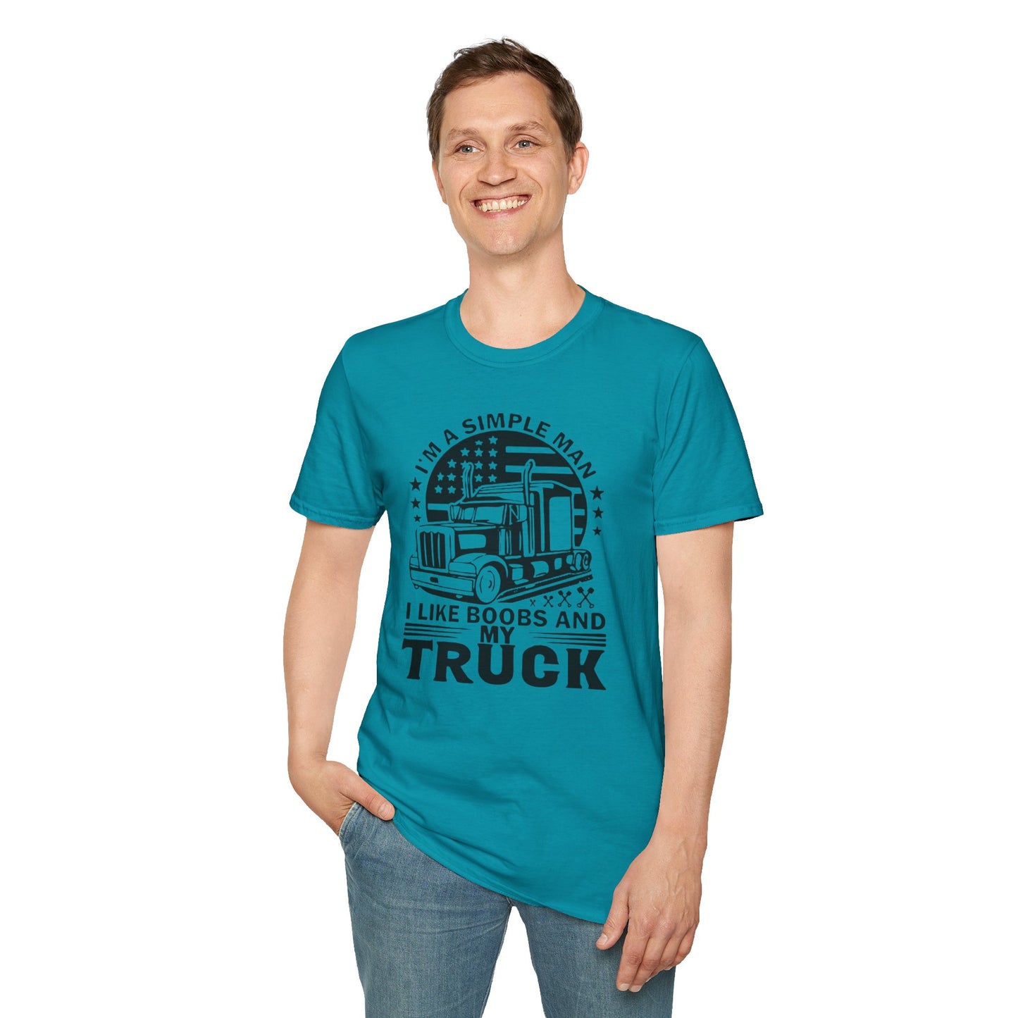Books & My Truck Unisex T-Shirt