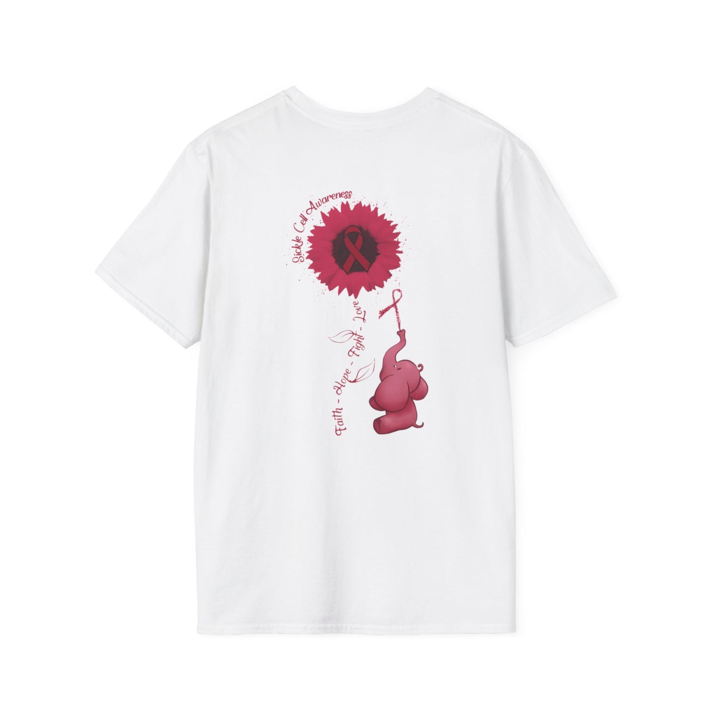 Sickle Cell Awareness Ribbon Unisex T-Shirt
