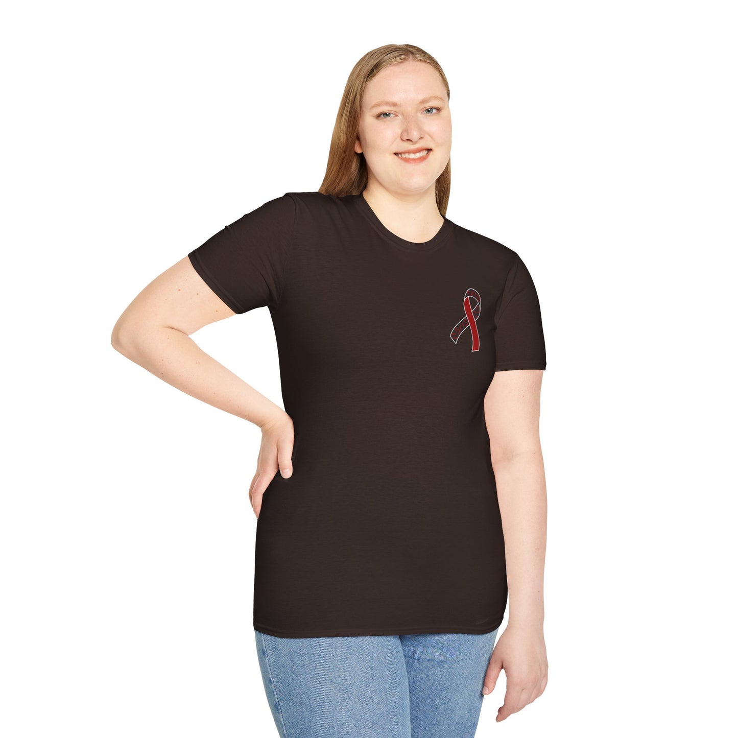 Sickle Cell Awareness Ribbon Unisex T-Shirt