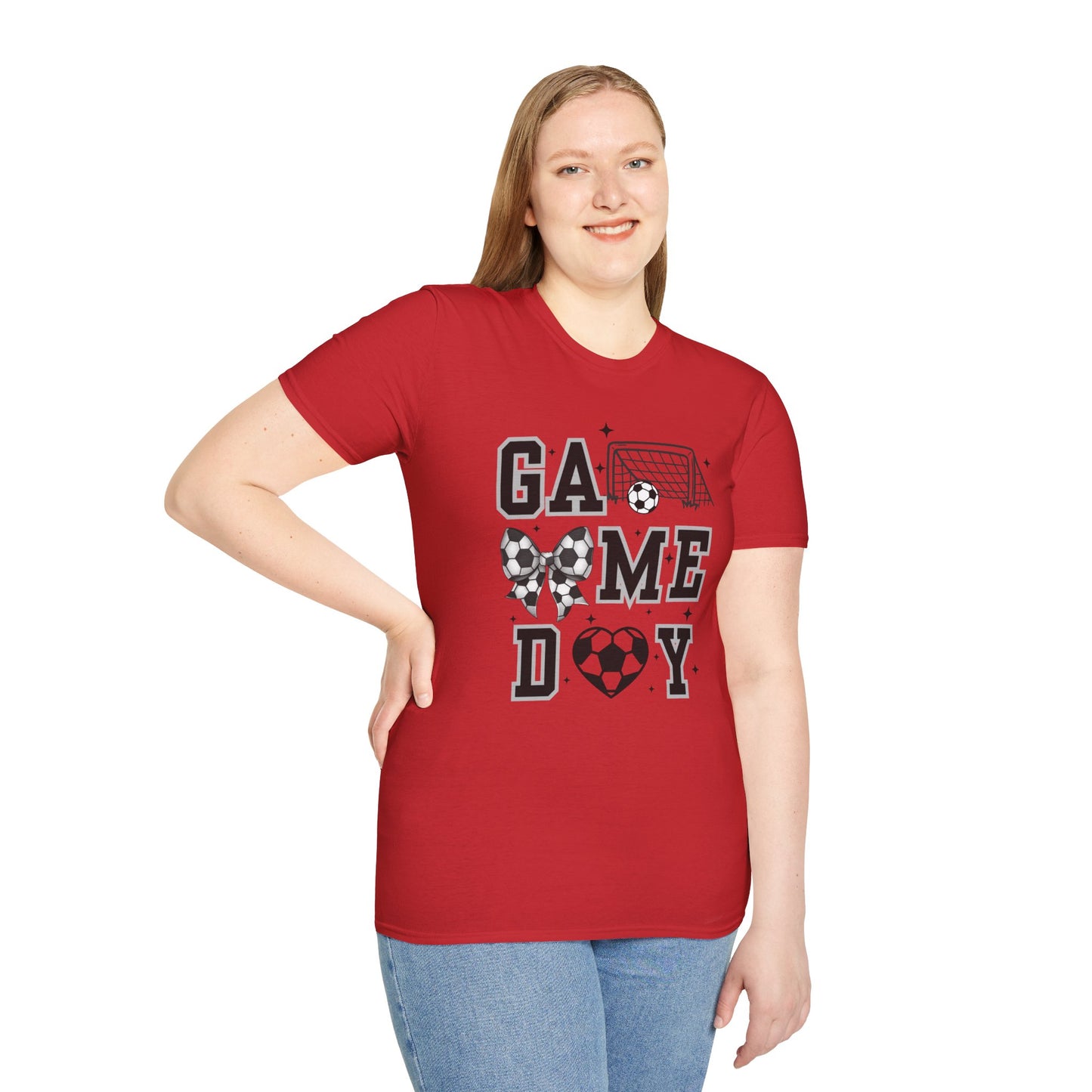 Soccer Game Day Unisex Soft Style Tee