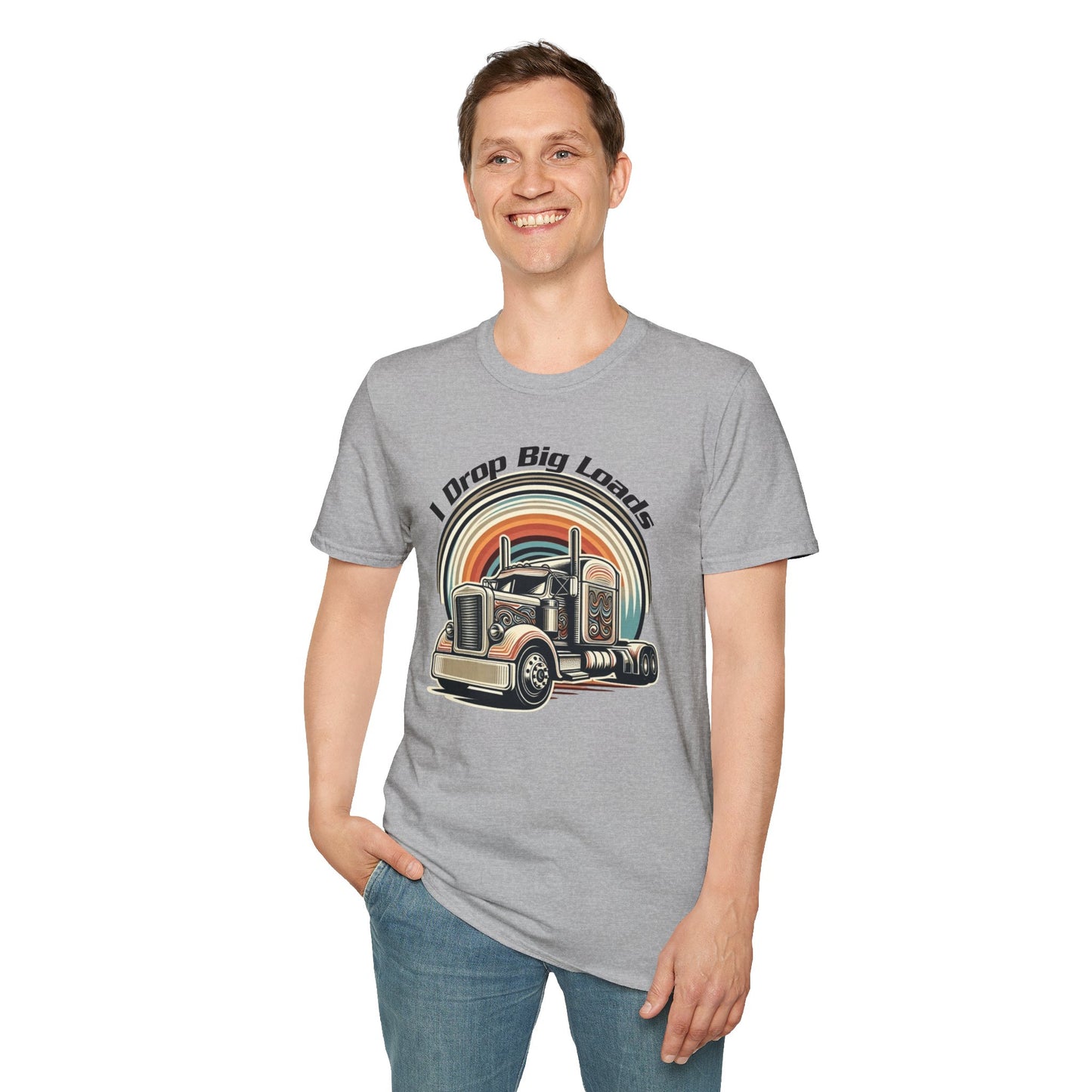 Vintage "I Drop Big Loads" Unisex Tee