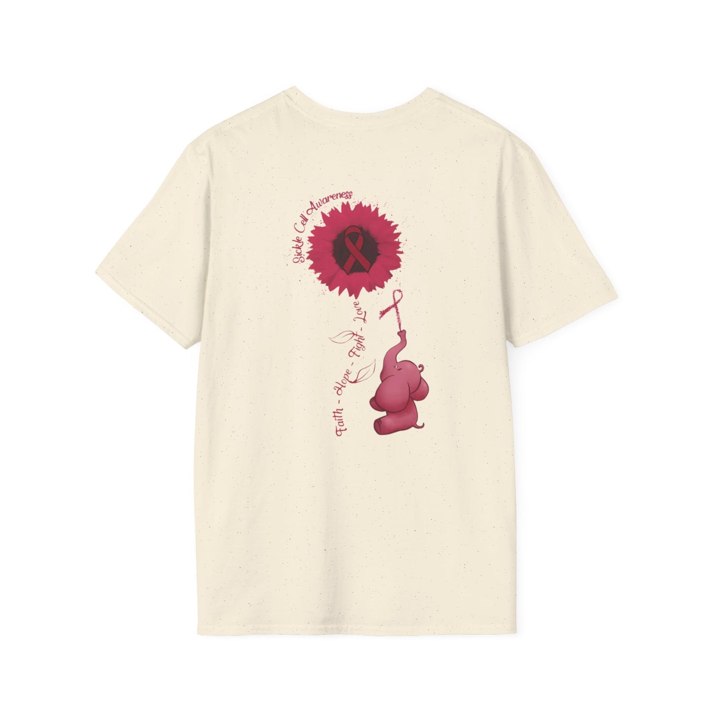 Sickle Cell Awareness Ribbon Unisex T-Shirt