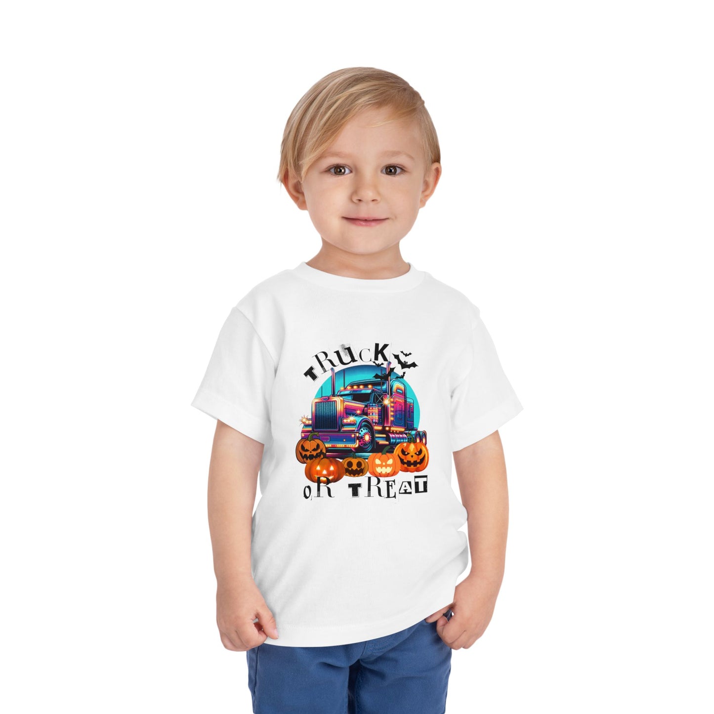Halloween Truck or Treat Toddler Tee