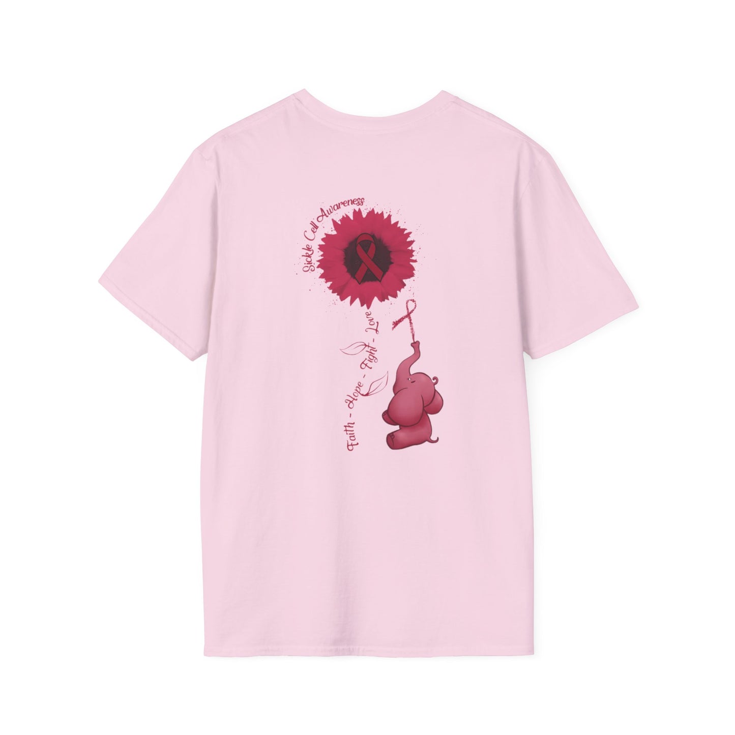 Sickle Cell Awareness Ribbon Unisex T-Shirt
