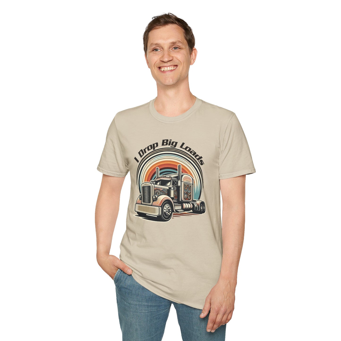Vintage "I Drop Big Loads" Unisex Tee