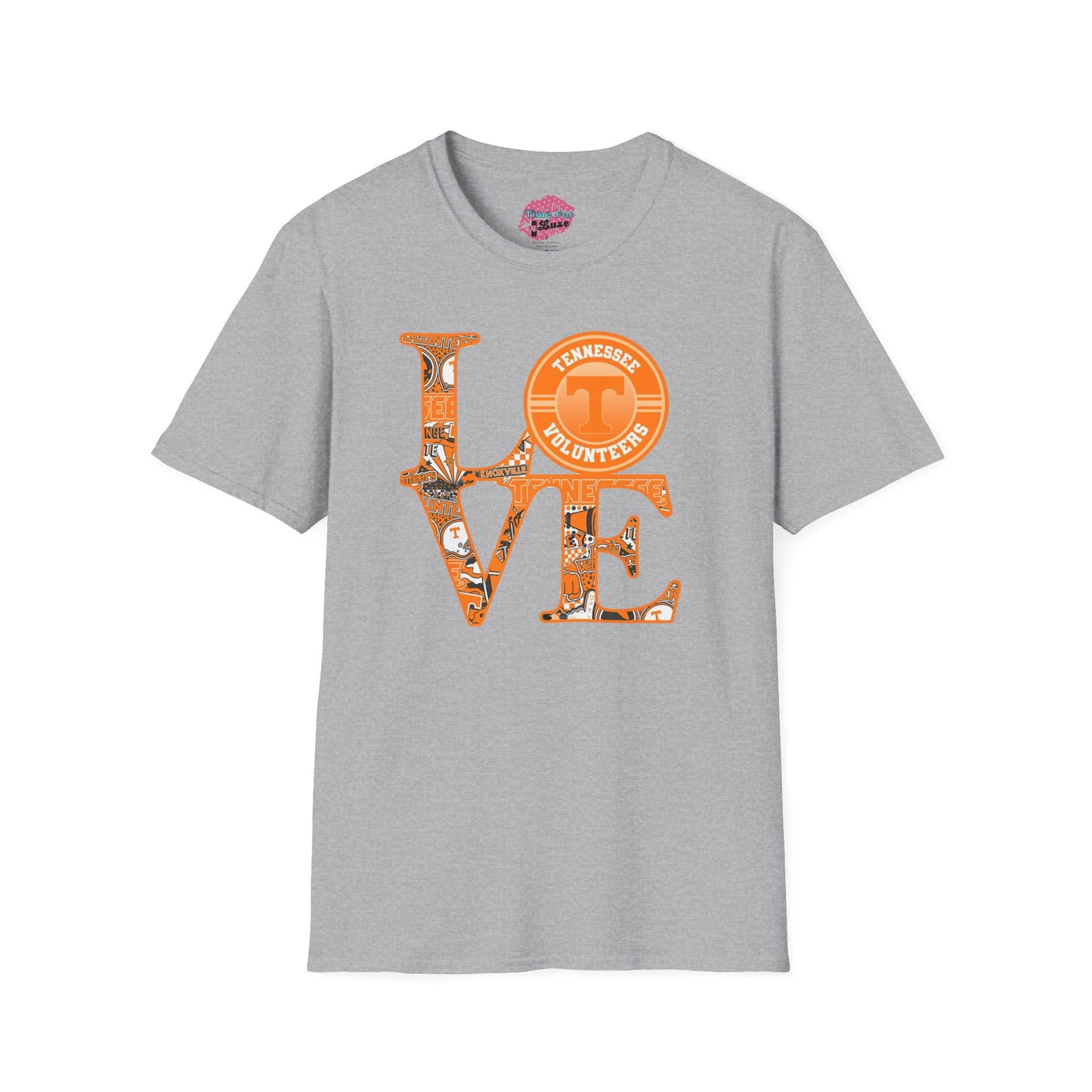 Tennessee Vols Love Unisex Soft Style Tee