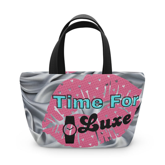 Time for Luxe Elegant Insulated Lunch Tote