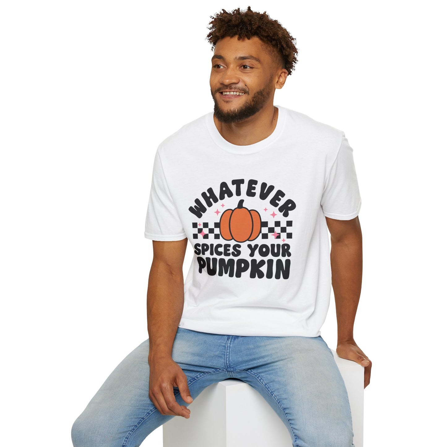 Whatever Spices Your Pumpkin Unisex Soft Style Tee