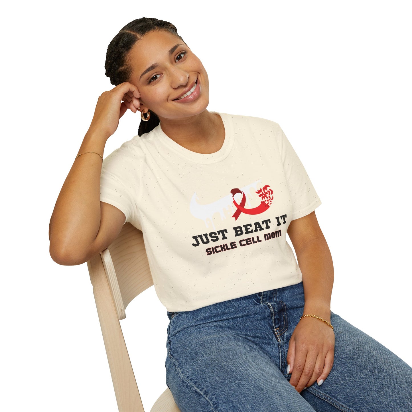 Just Beat It Sickle Cell Awareness Unisex Tee