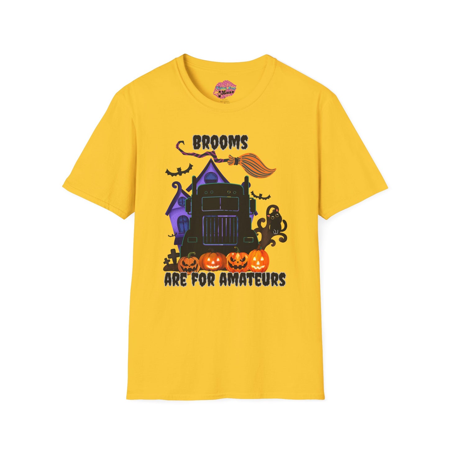Brooms Are for Amateurs Halloween Tee