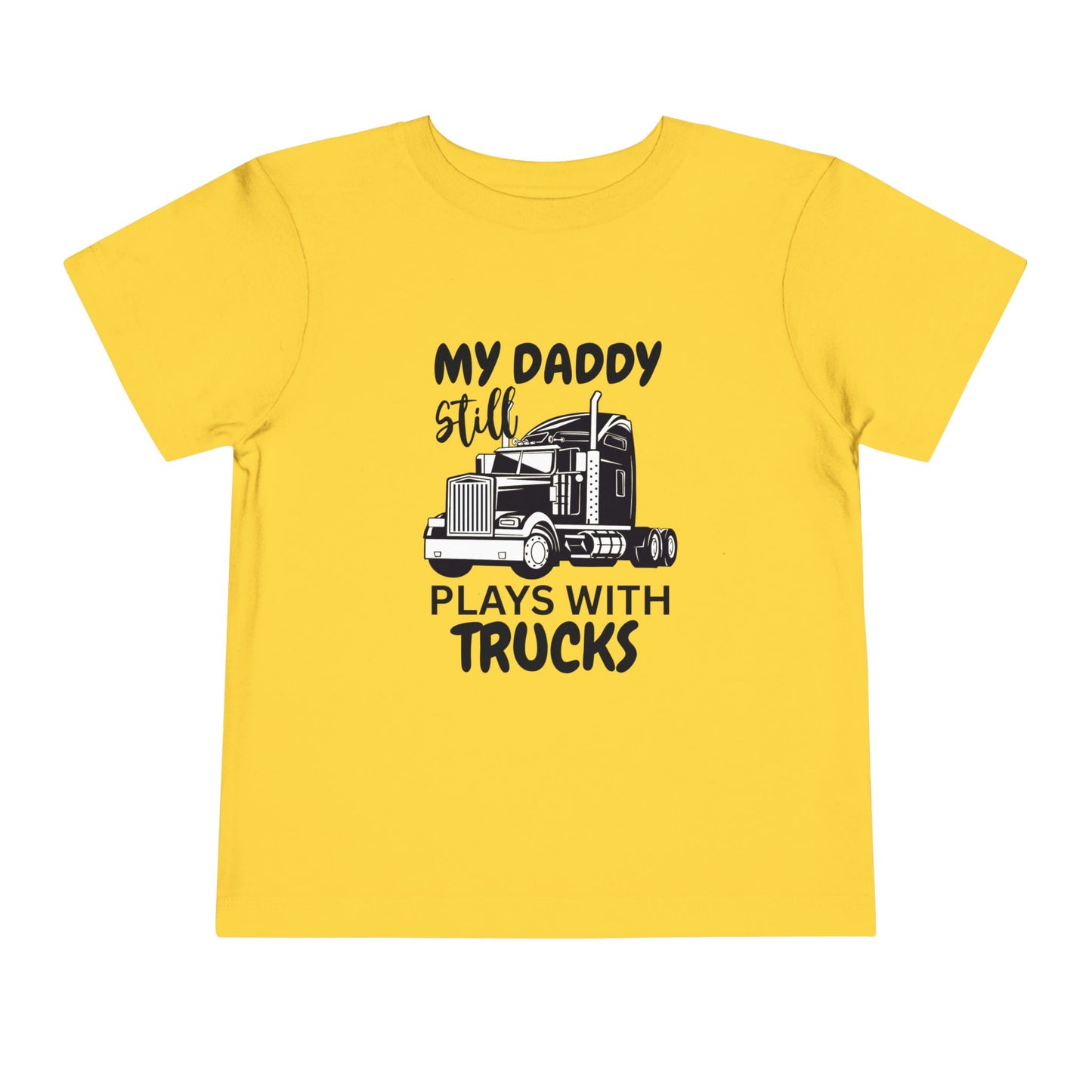 Plays With Trucks Toddler Tee