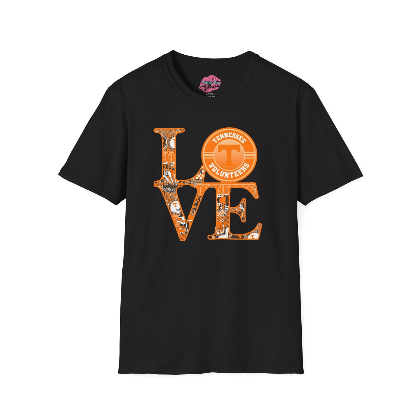 Tennessee Vols Love Unisex Soft Style Tee