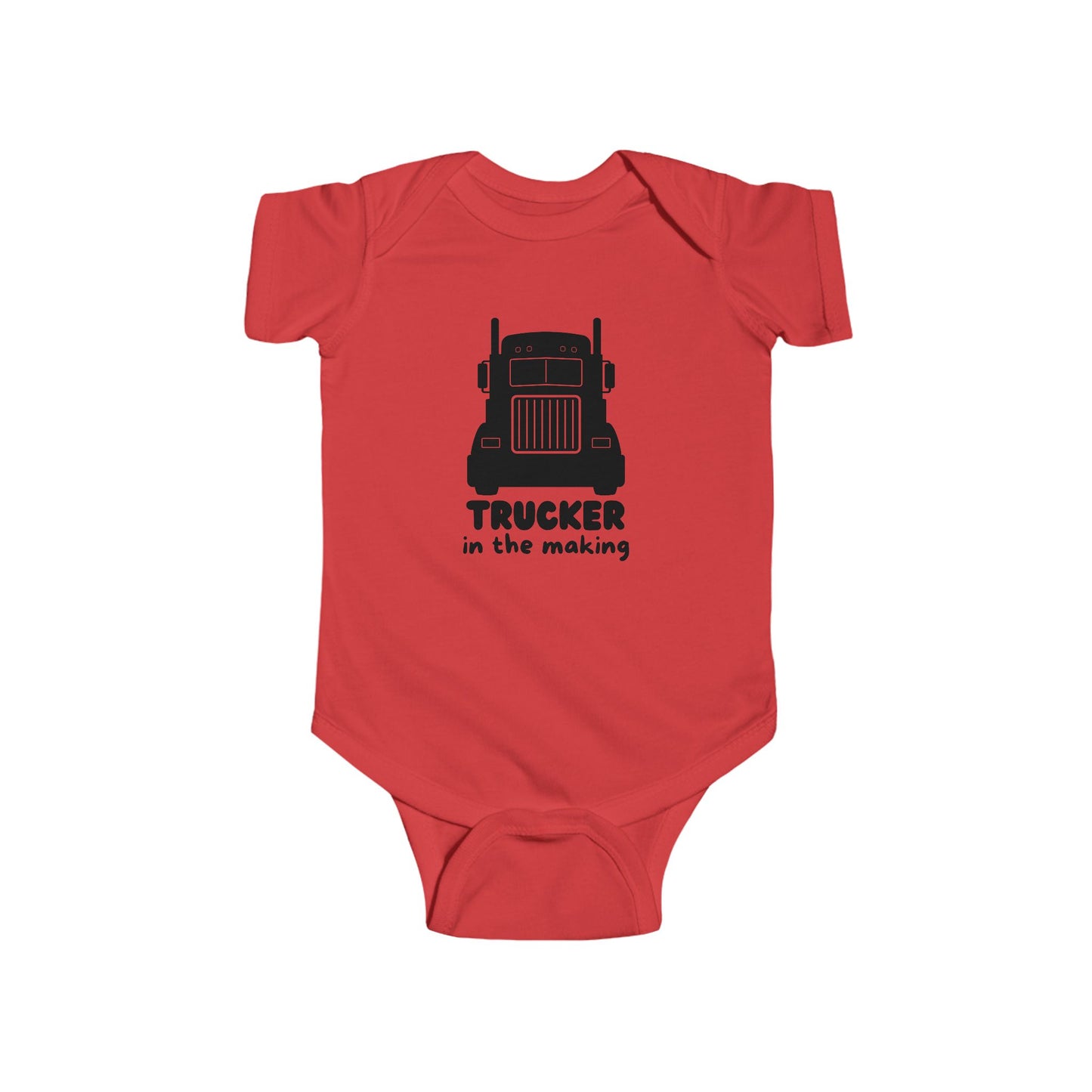 Trucker In The Making Baby Bodysuit