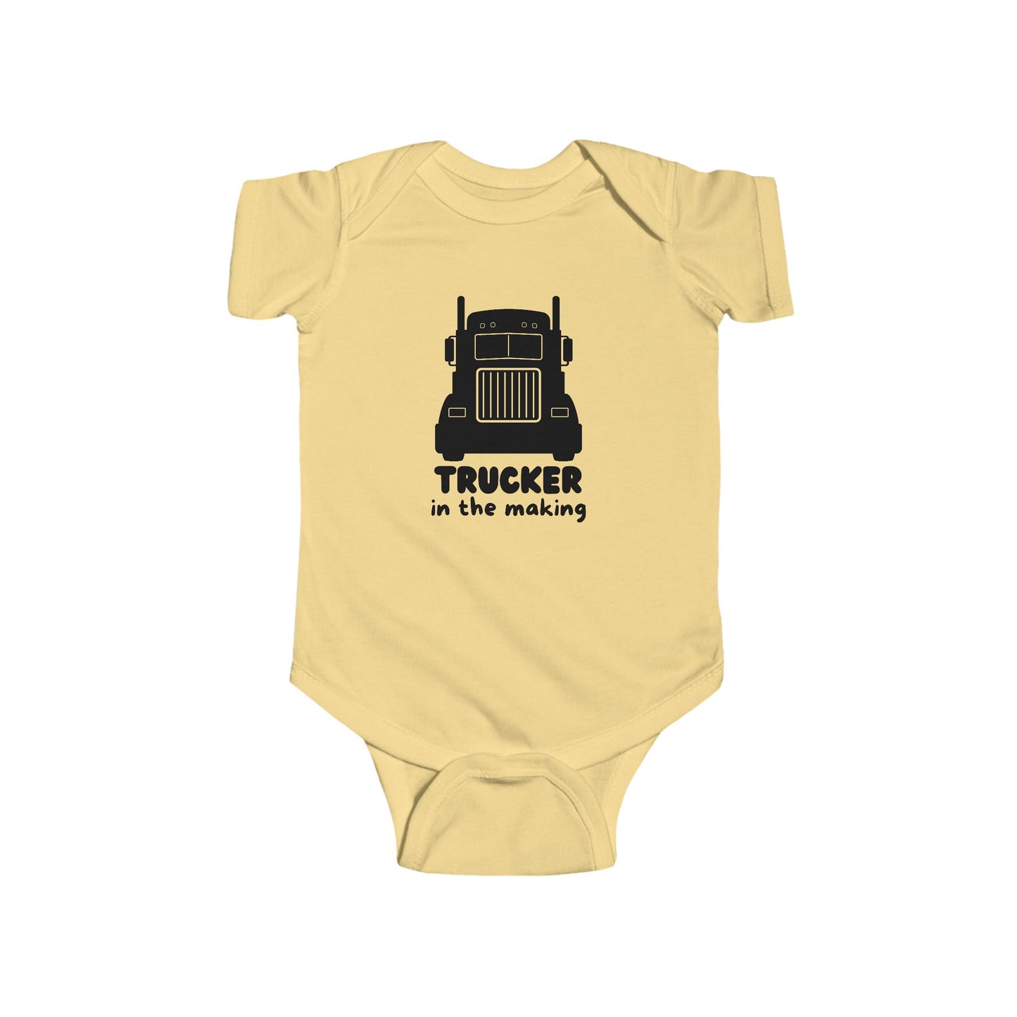Trucker In The Making Baby Bodysuit