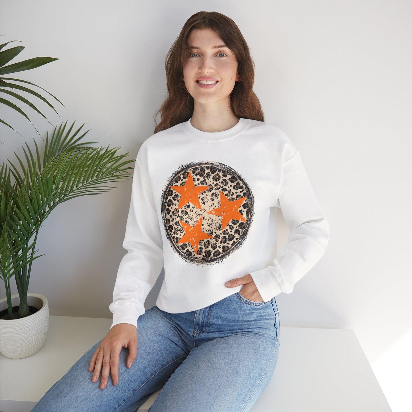 Leopard Tennessee Star Sweatshirt