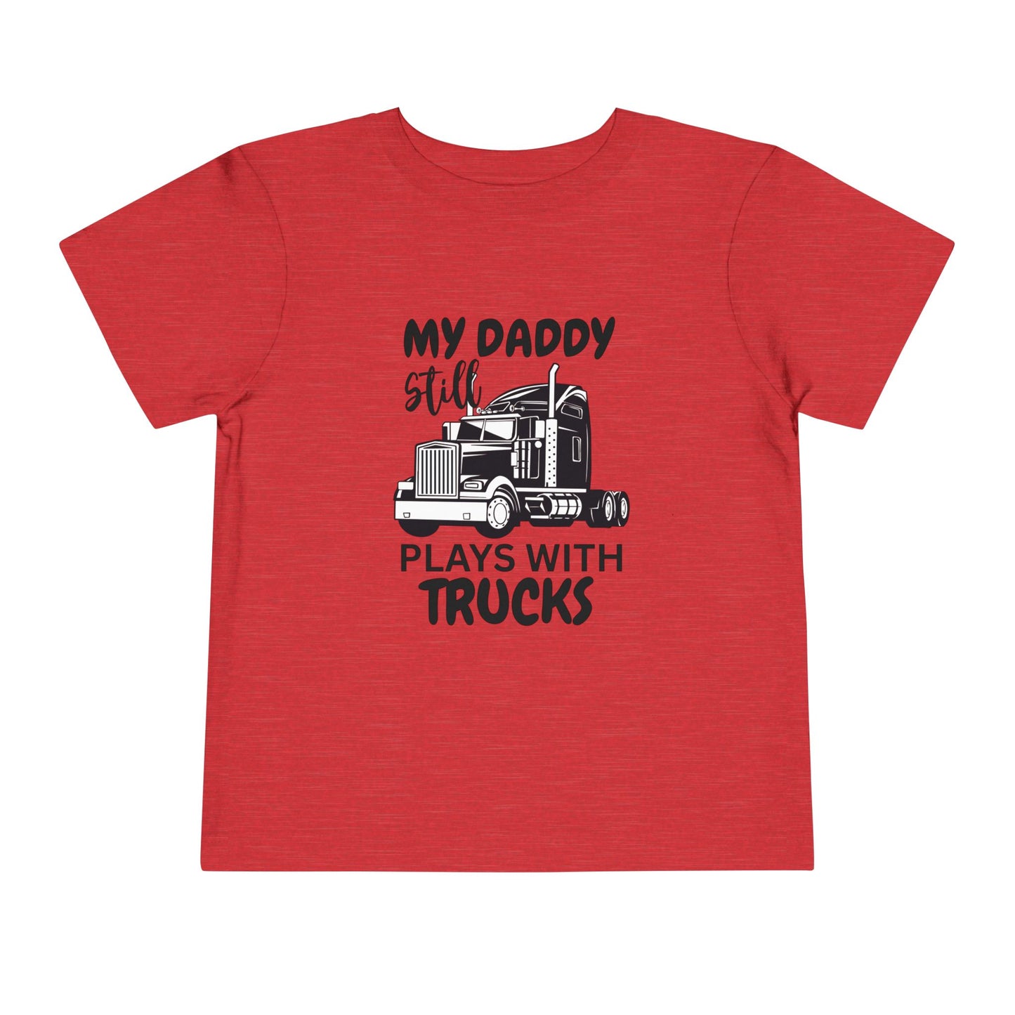 Plays With Trucks Toddler Tee