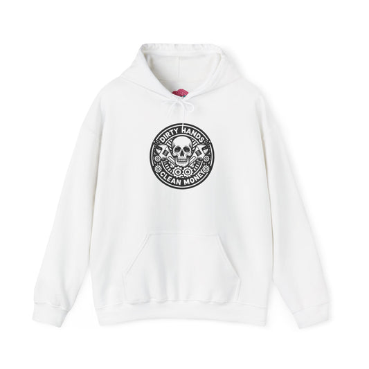 Dirty Hands Clean Money Skull Unisex Pullover