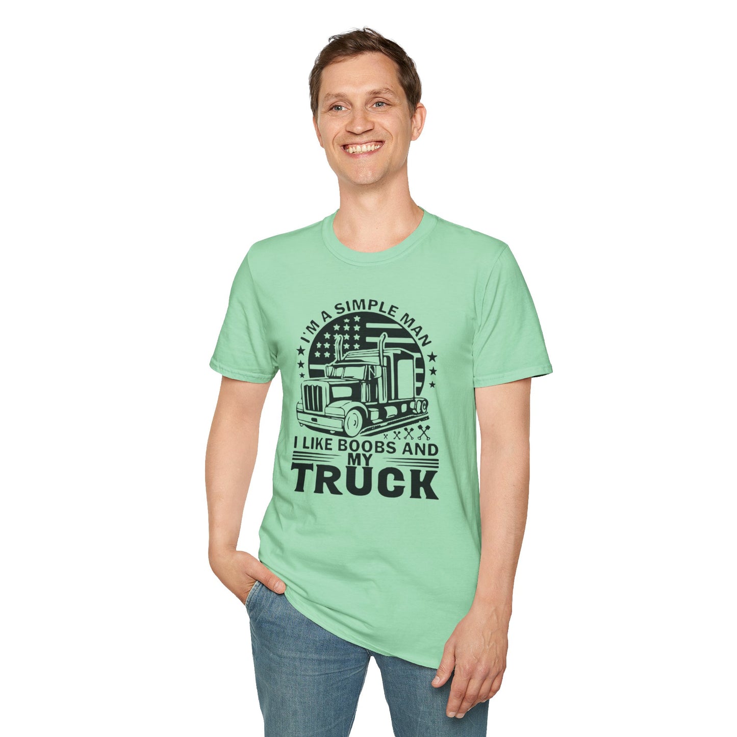 Books & My Truck Unisex T-Shirt