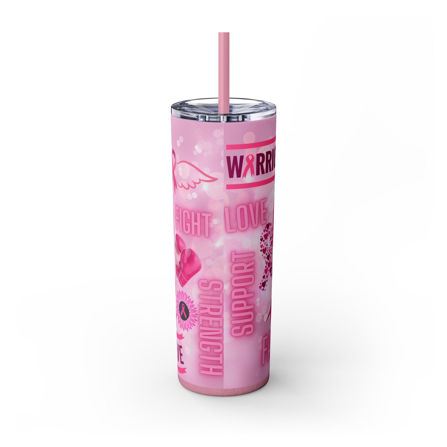 Breast Cancer Skinny Tumbler | 20oz