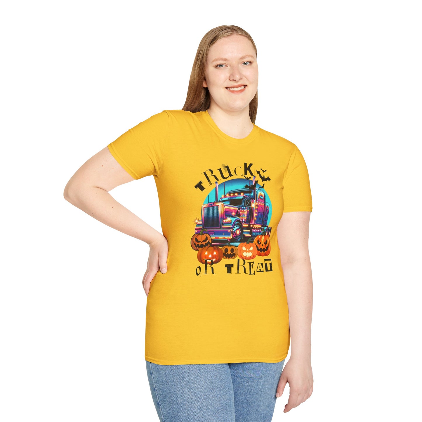 Halloween Truck Or Treat Unisex Tee