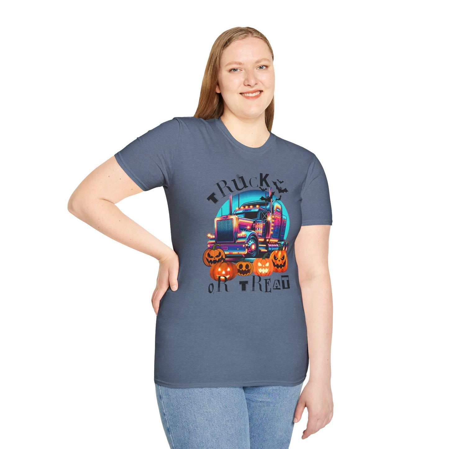 Halloween Truck Or Treat Unisex Tee