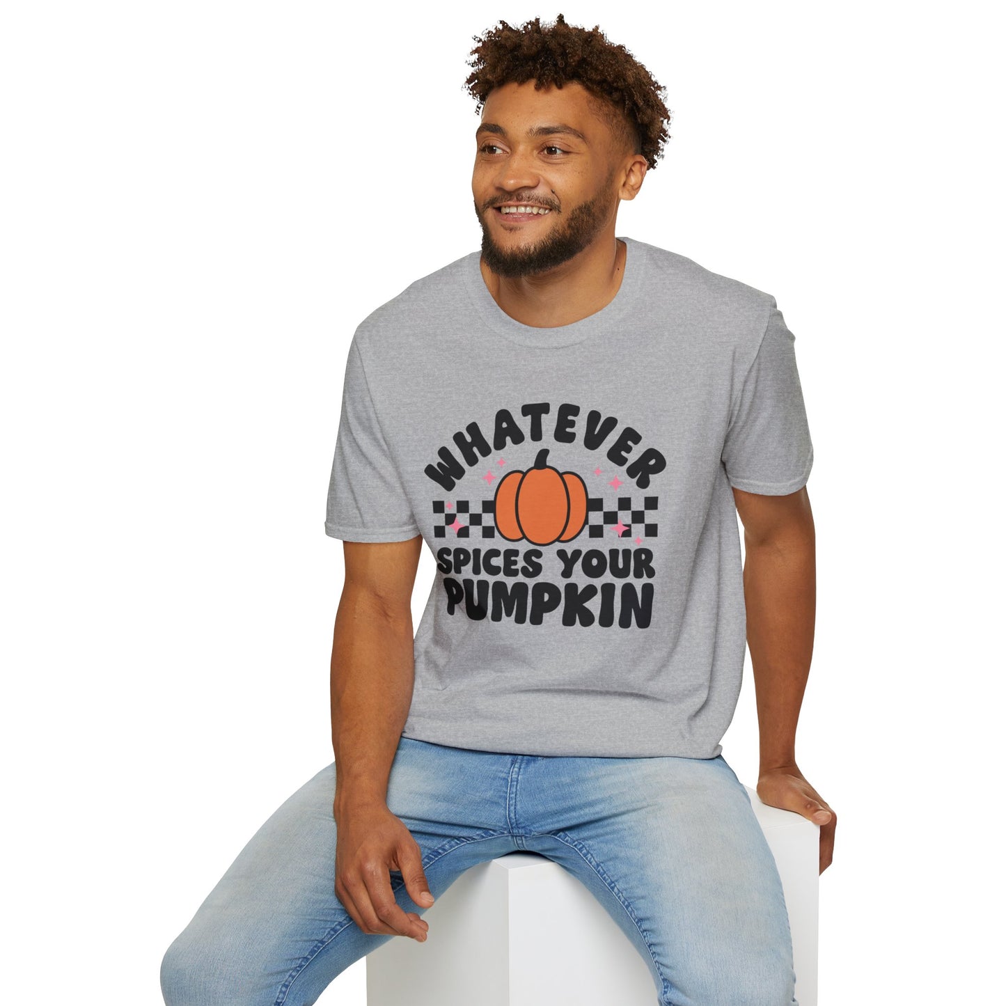 Whatever Spices Your Pumpkin Unisex Soft Style Tee