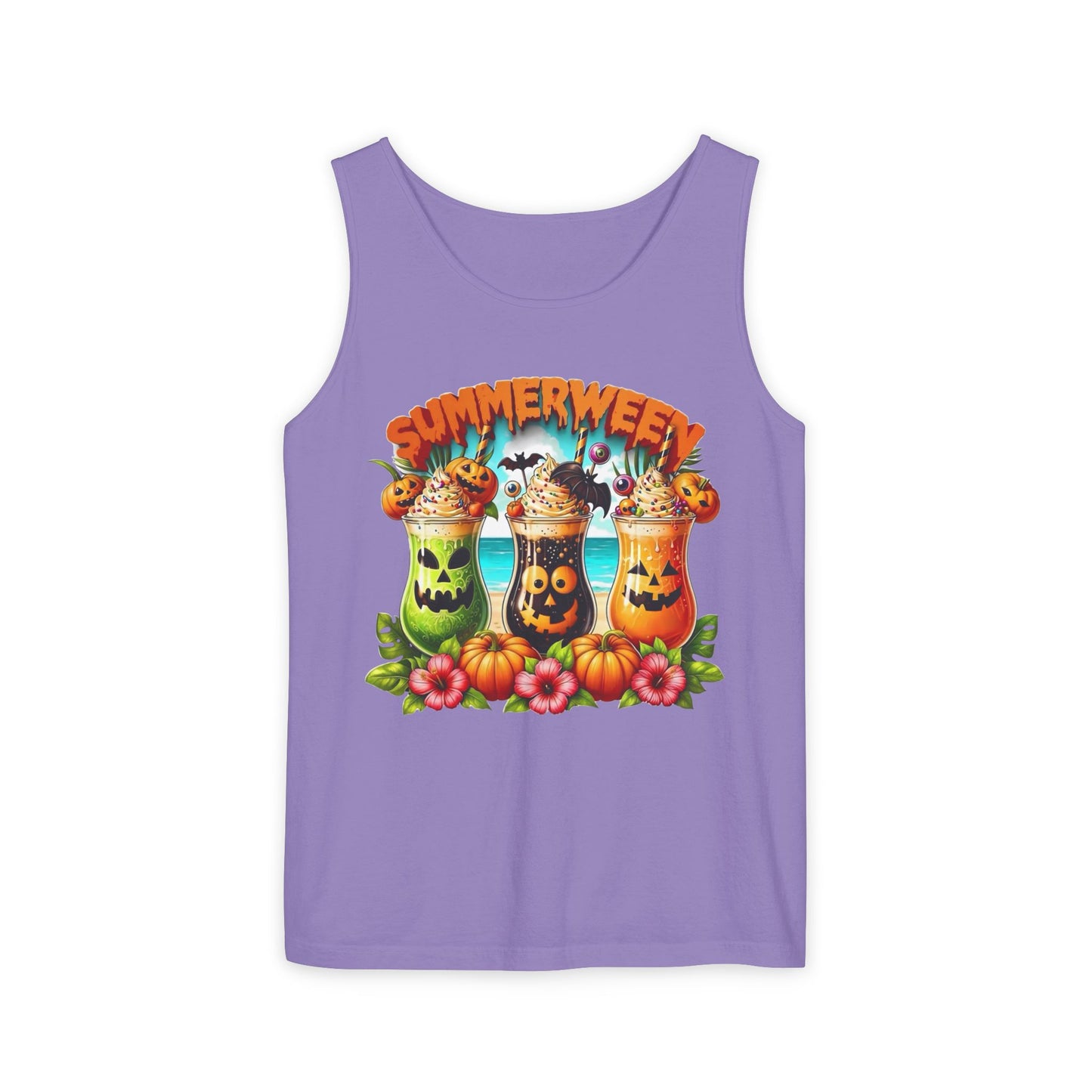 Summerween Unisex Garment-Dyed Tank Top