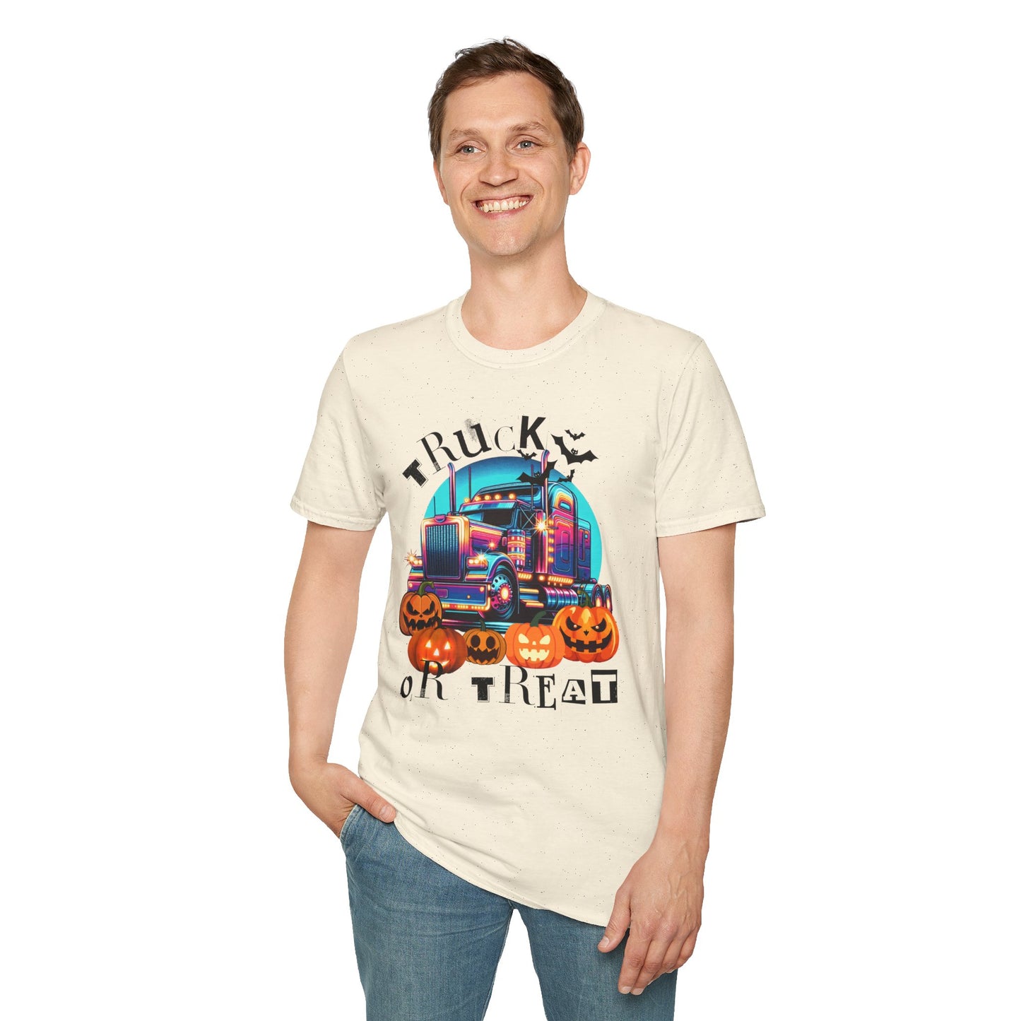 Halloween Truck Or Treat Unisex Tee