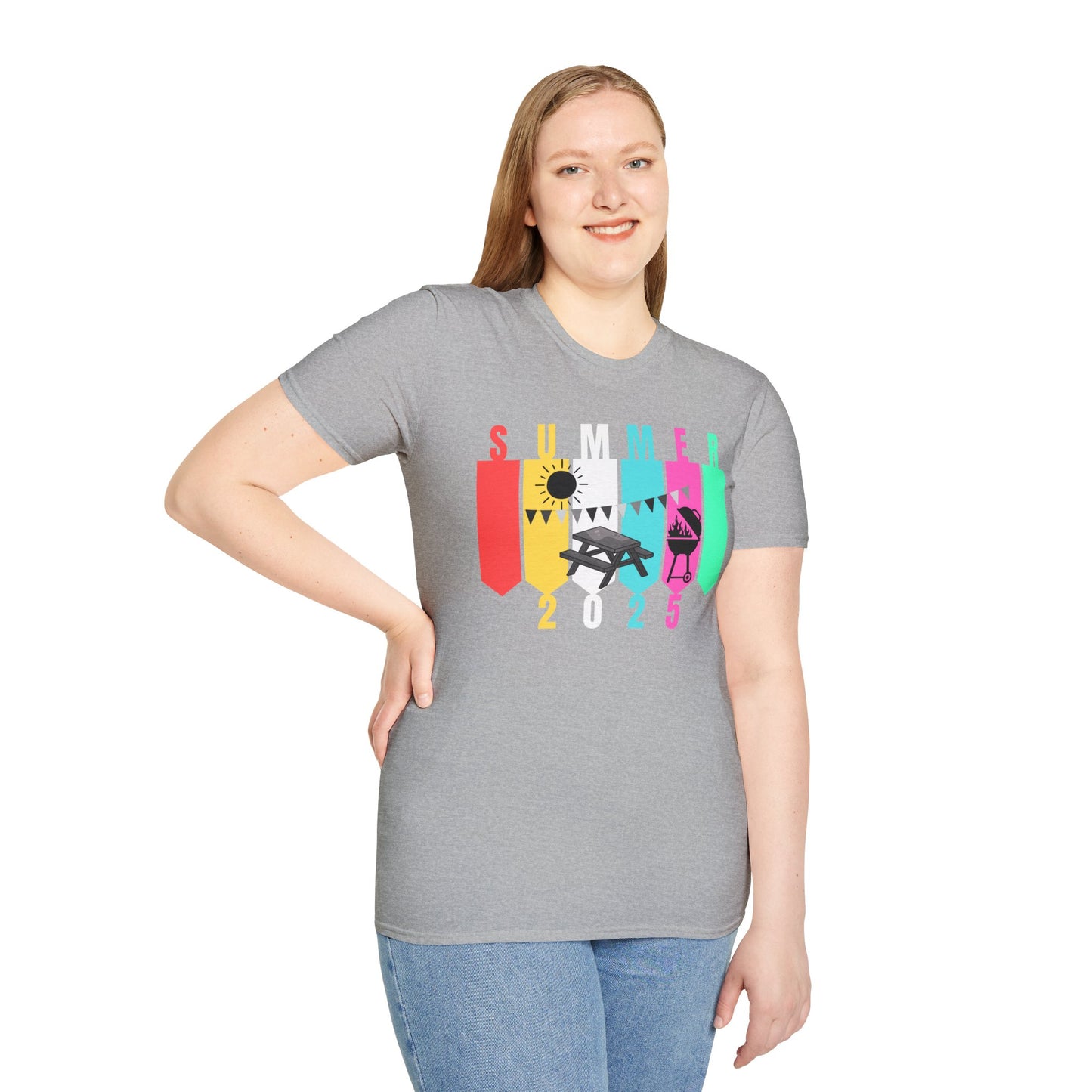 Summer 2025 Barbequing Unisex T-Shirt