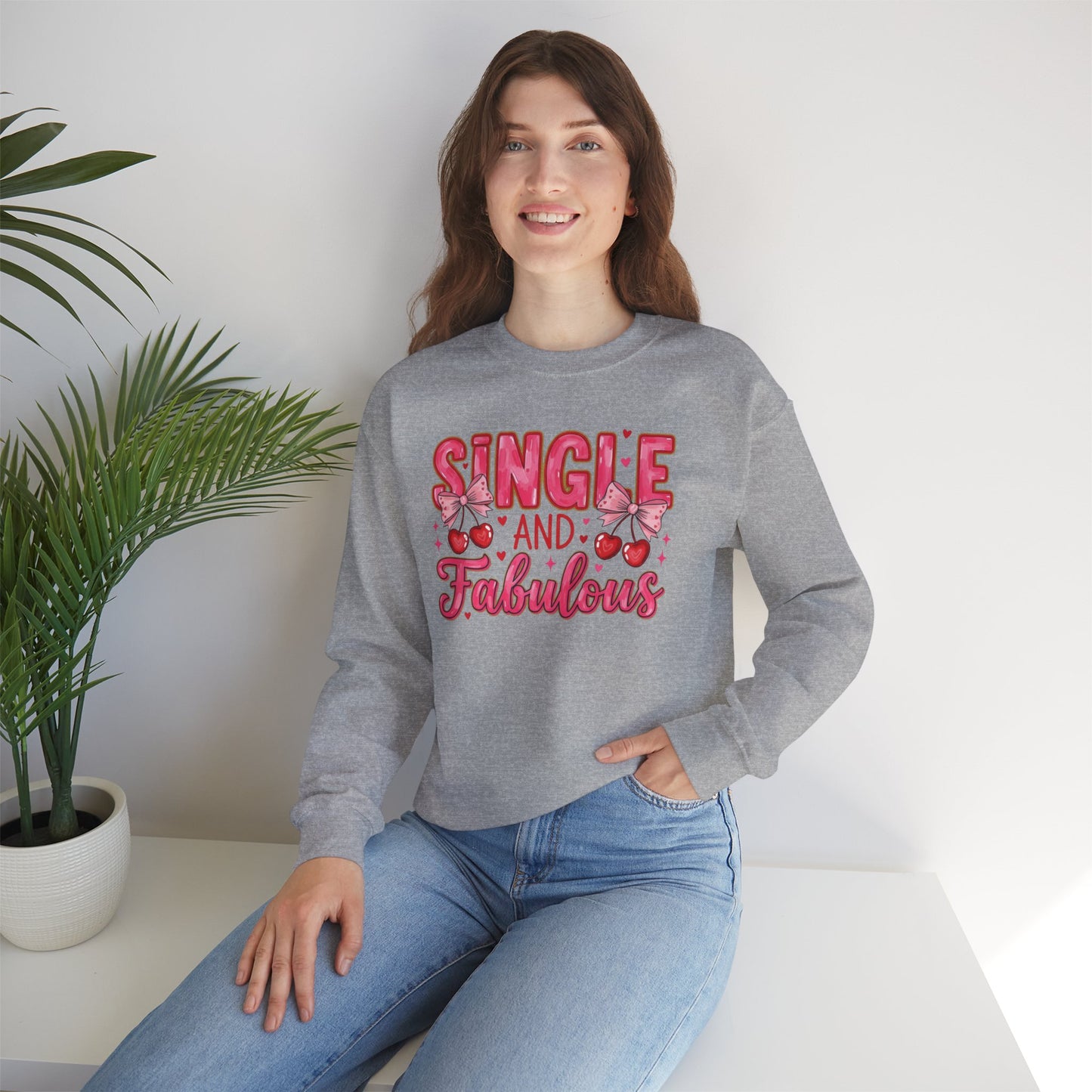 Single & Fabulous Crewneck Sweatshirt