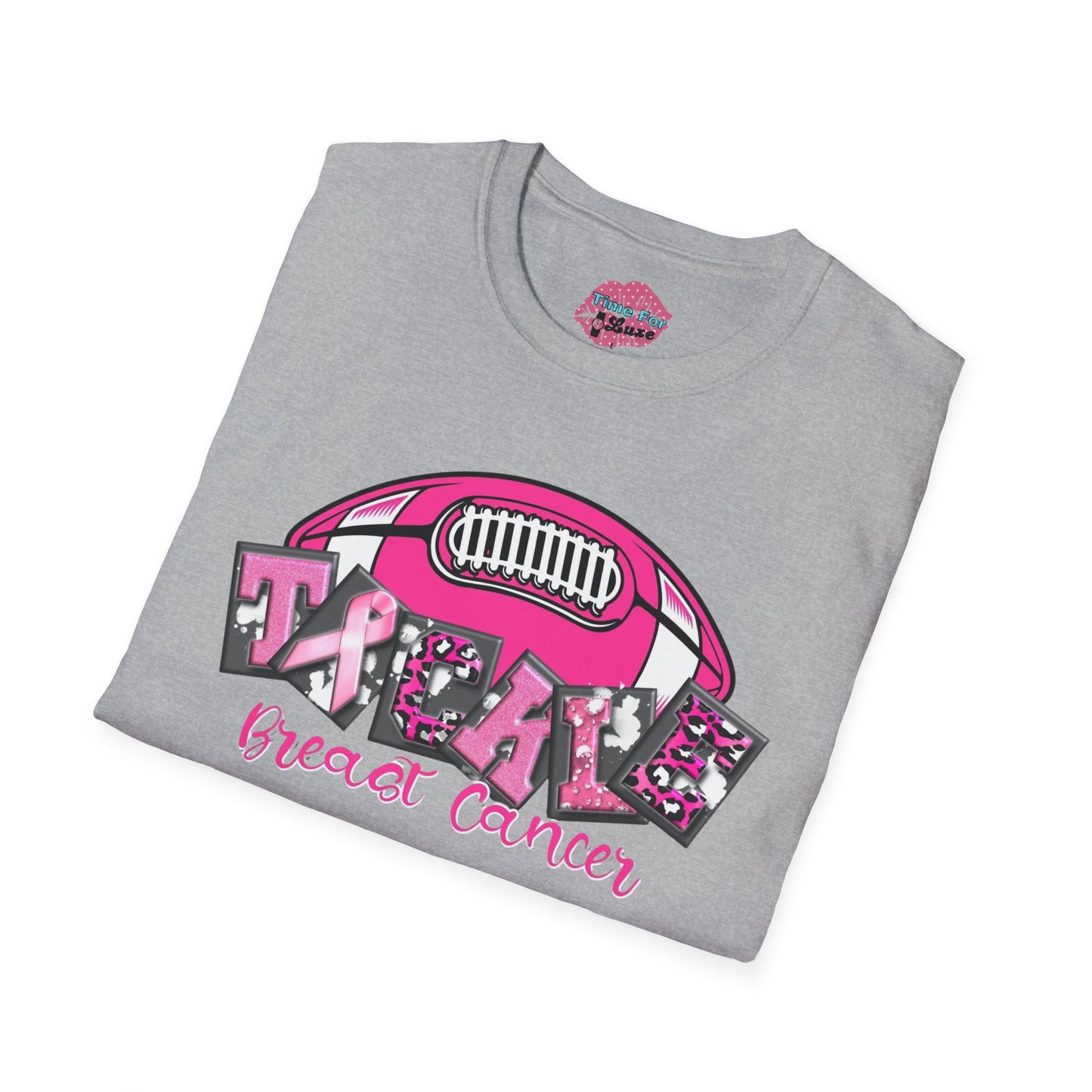 Tackle Breast Cancer Unisex Soft Style Tee