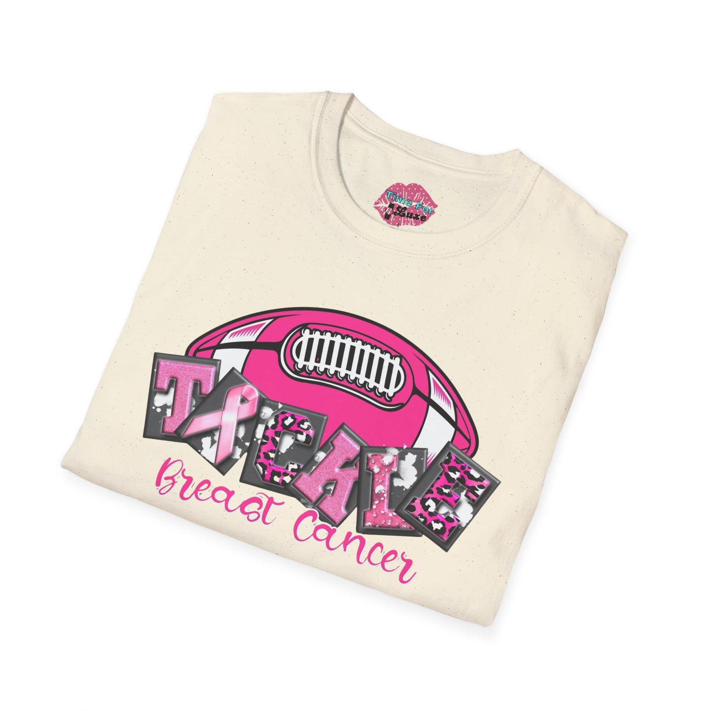 Tackle Breast Cancer Unisex Soft Style Tee