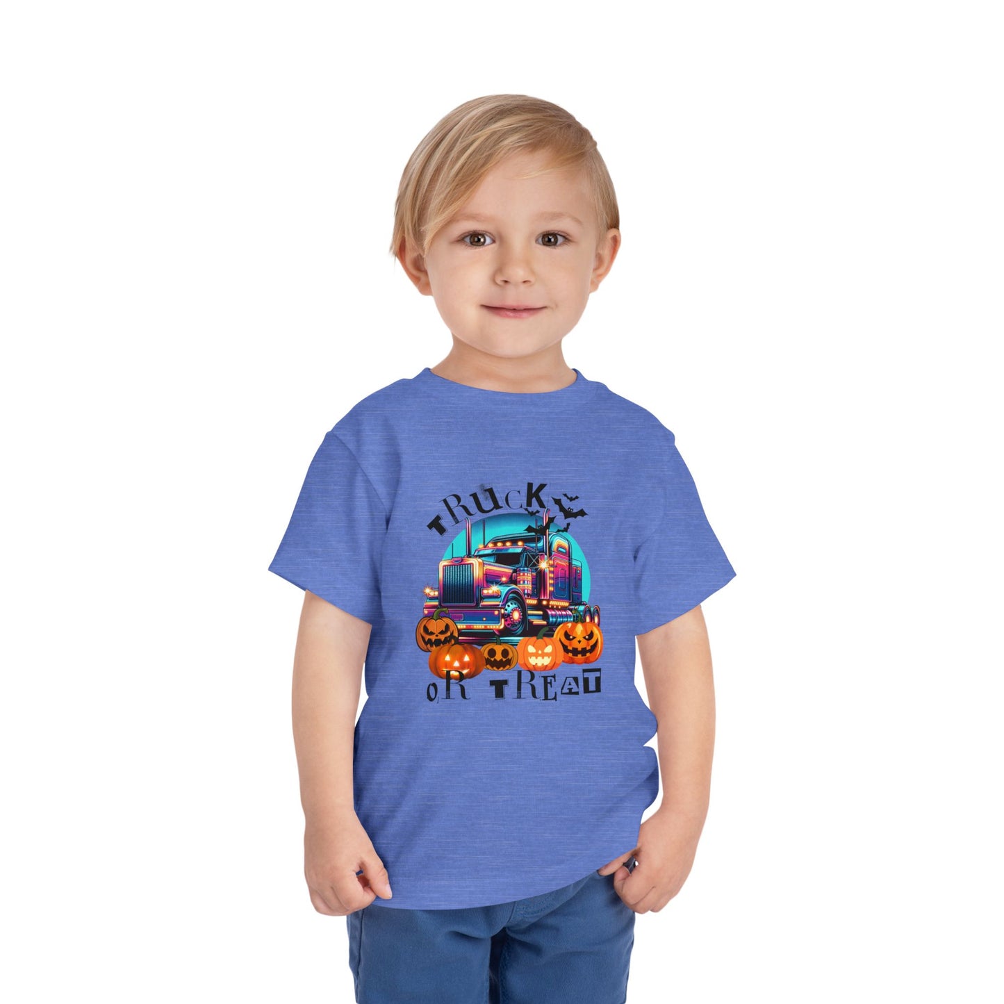 Halloween Truck or Treat Toddler Tee