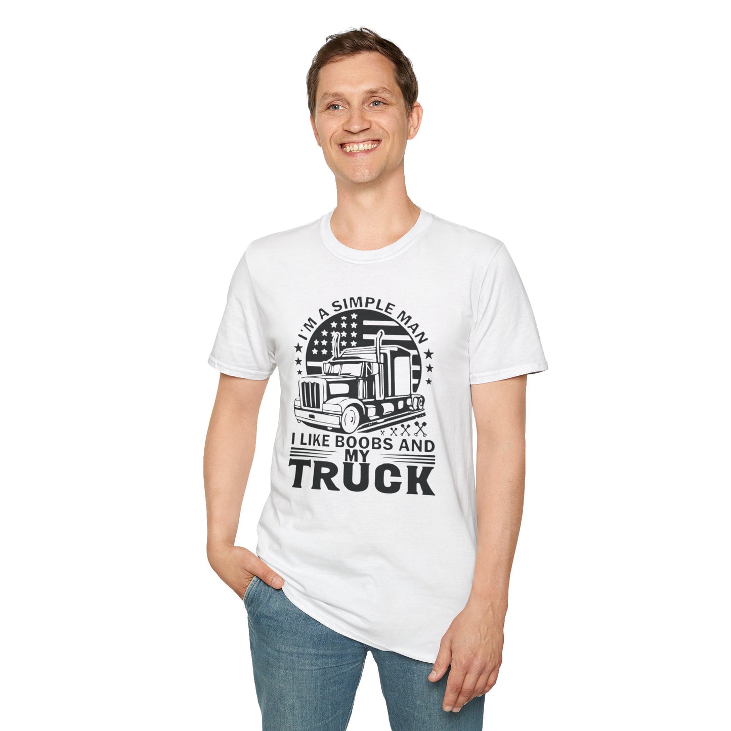 Books & My Truck Unisex T-Shirt