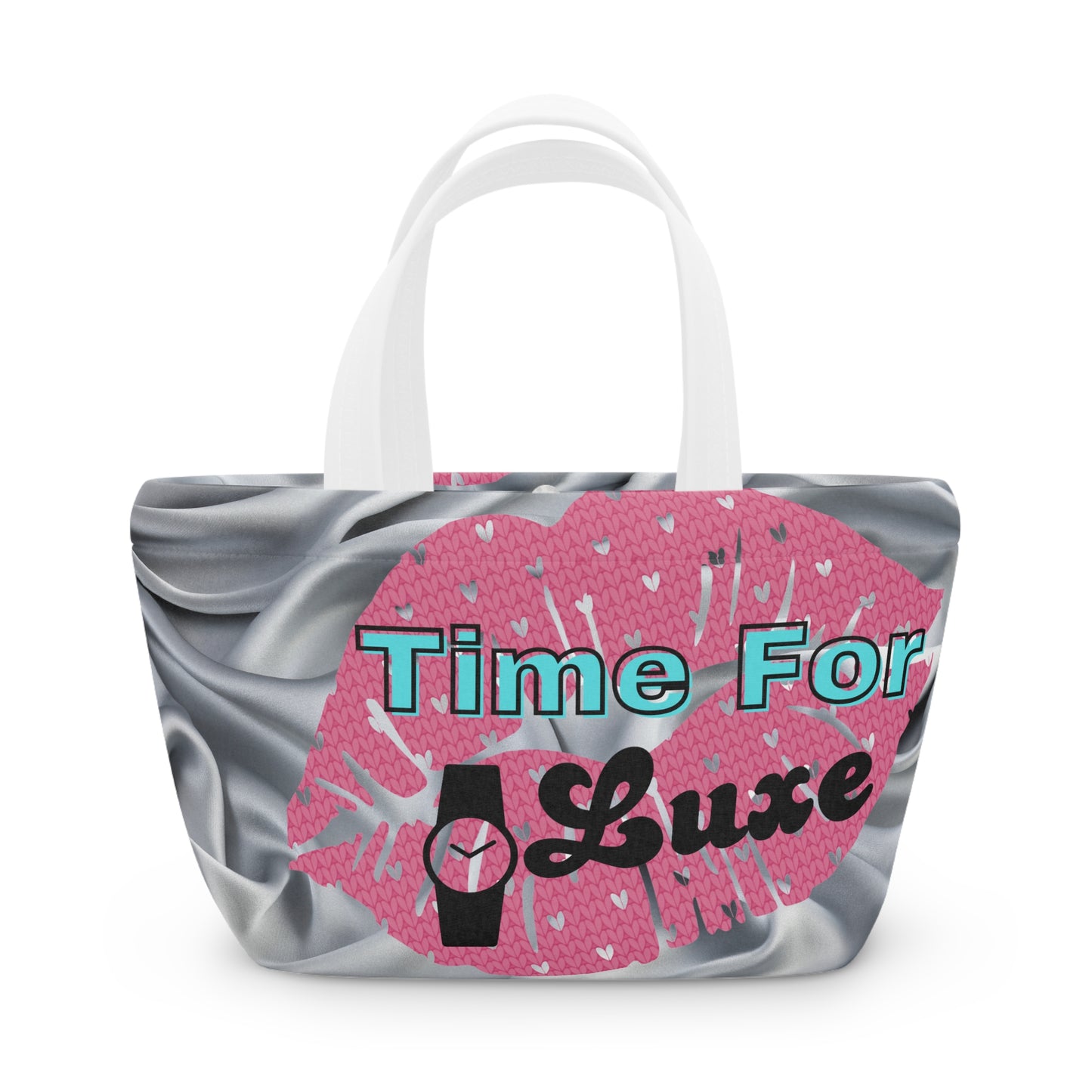 Time for Luxe Elegant Insulated Lunch Tote