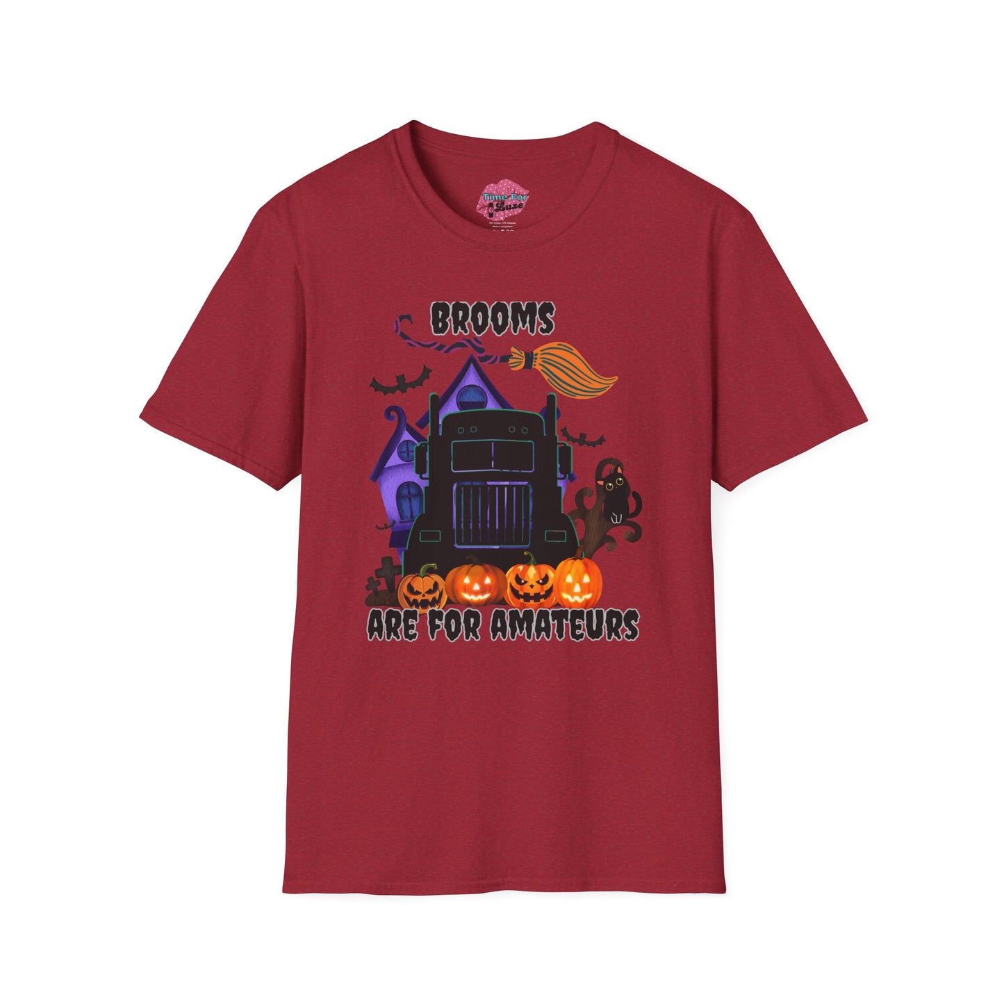 Brooms Are for Amateurs Halloween Tee