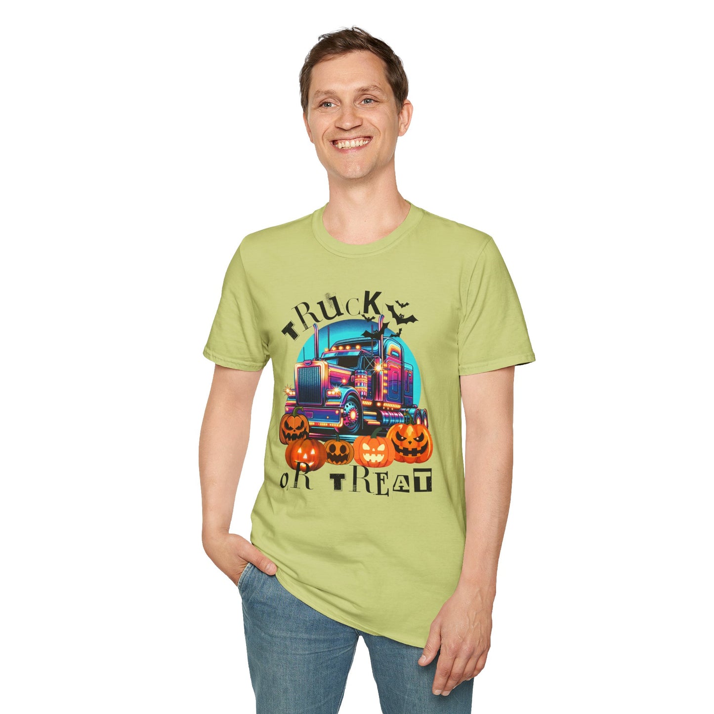 Halloween Truck Or Treat Unisex Tee