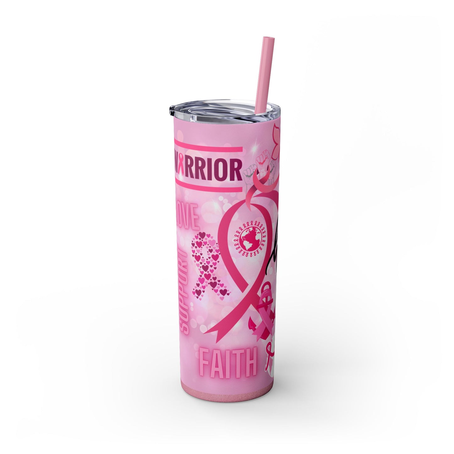 Breast Cancer Skinny Tumbler | 20oz
