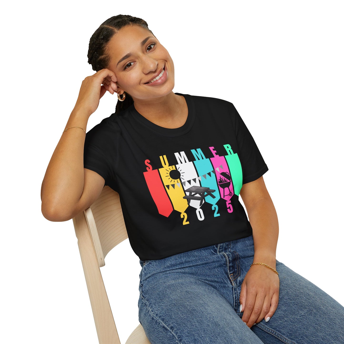 Summer 2025 Barbequing Unisex T-Shirt
