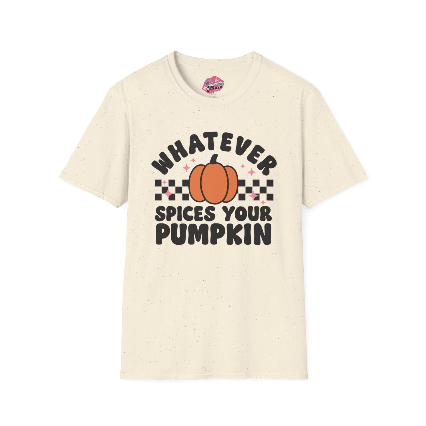 Whatever Spices Your Pumpkin Unisex Soft Style Tee