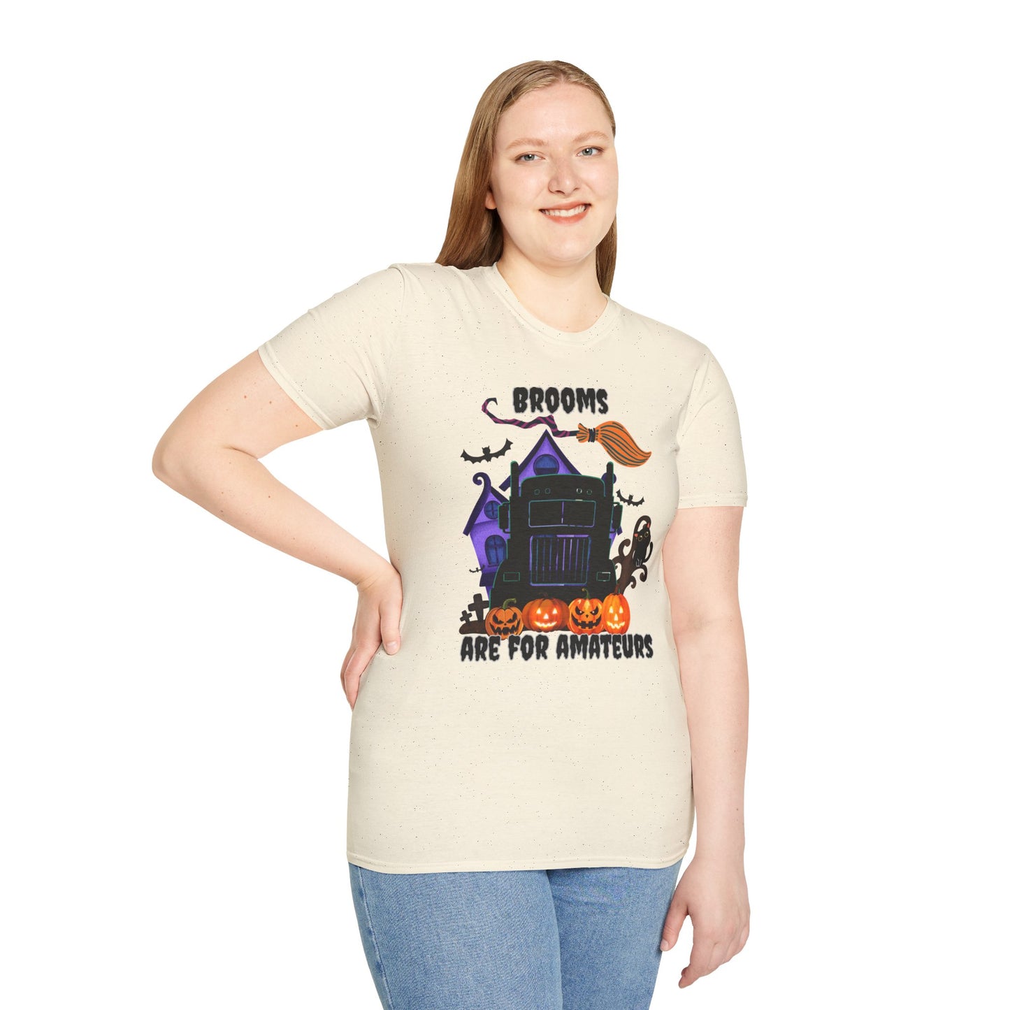 Brooms Are for Amateurs Halloween Tee