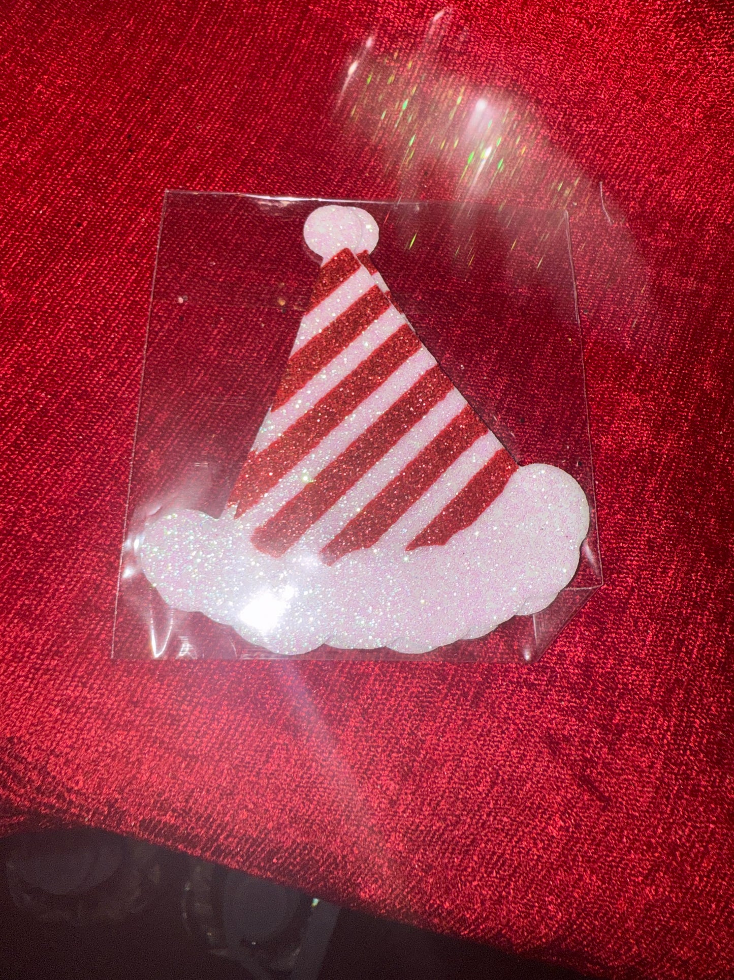 Red & White Striped Hat Nipple Covers