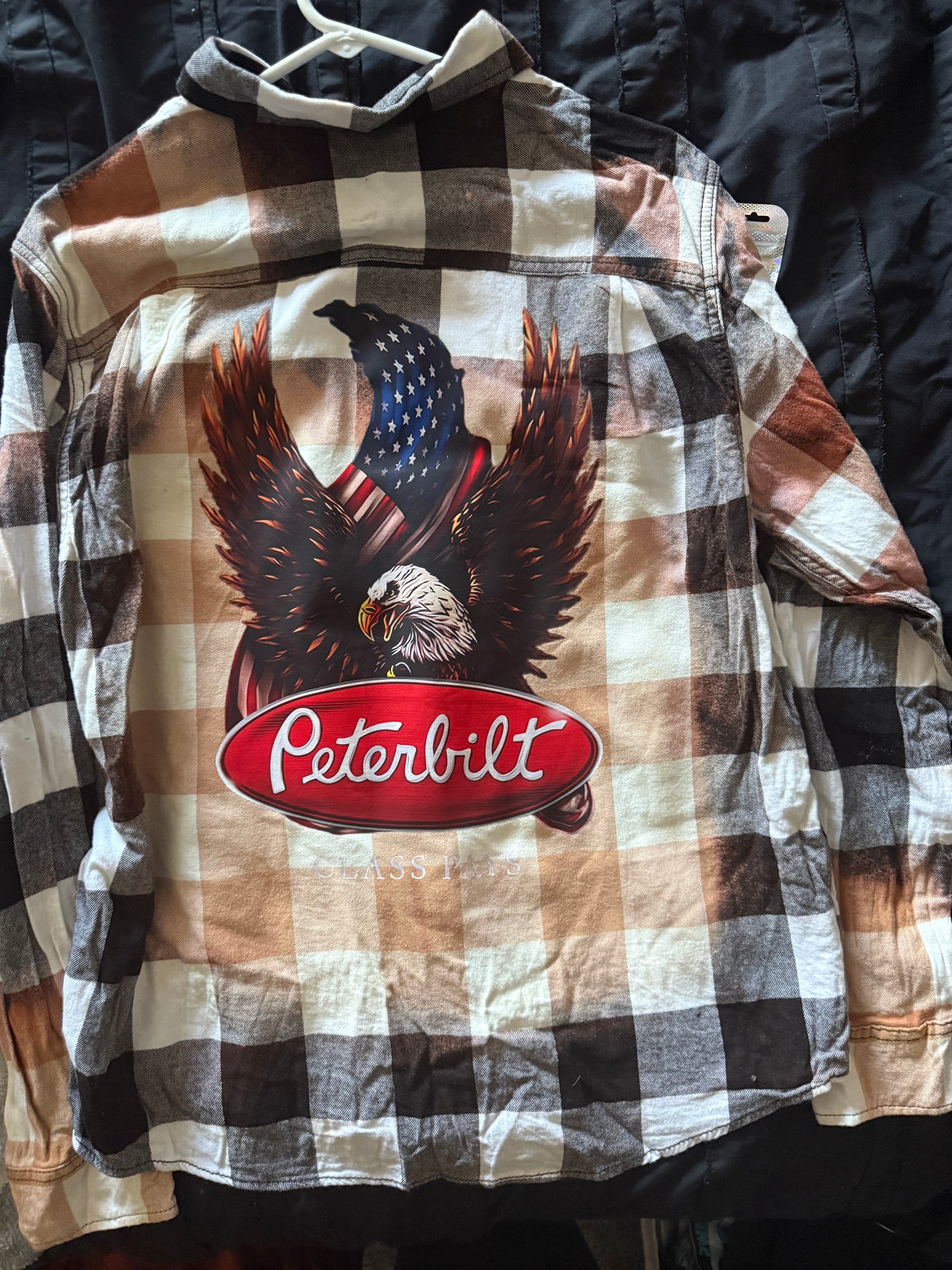 Peterbilt Bleached Flannel - XL