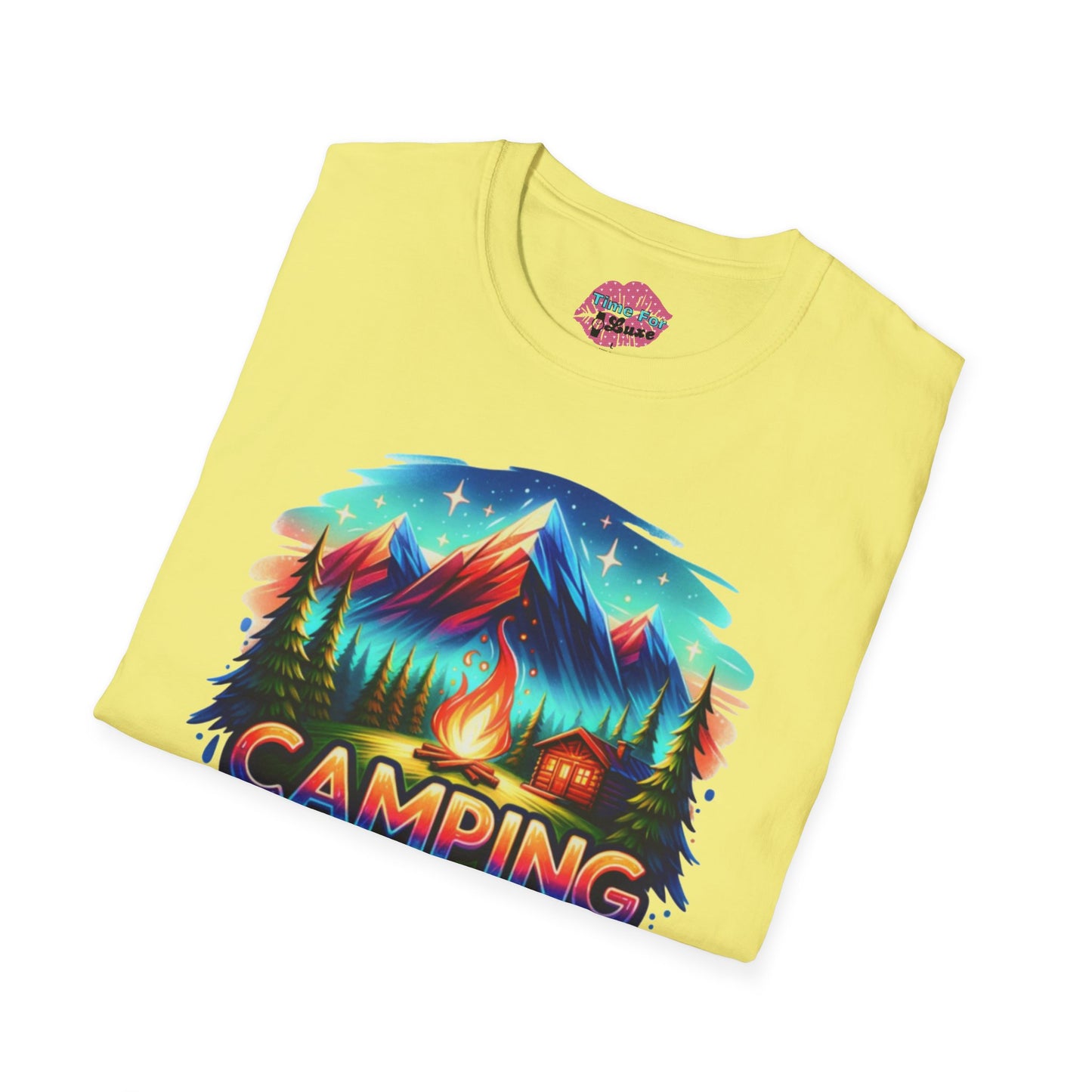 Camping Vibes Unisex Softstyle T-Shirt
