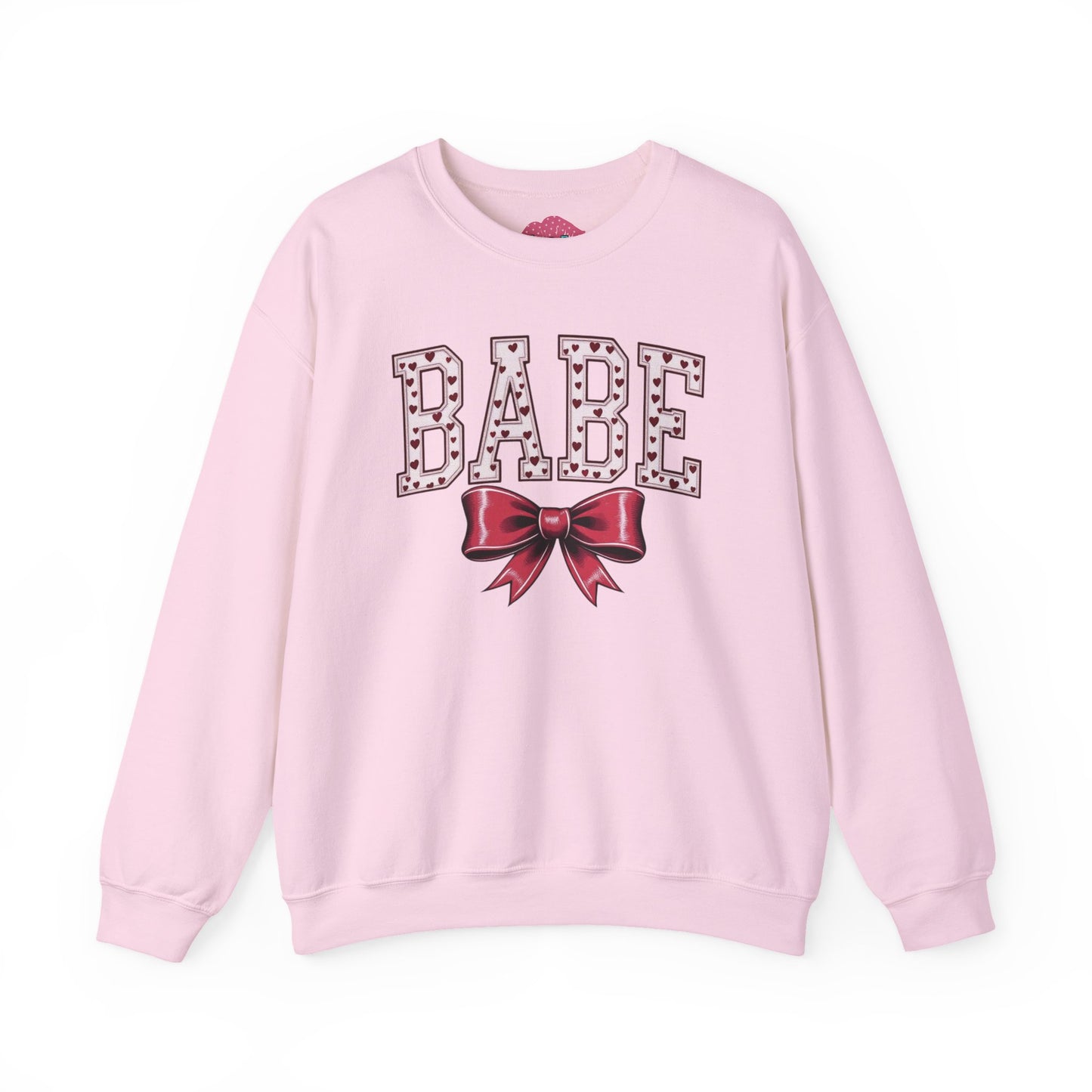 Babe Bow Crewneck Sweatshirt