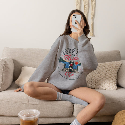 Four Paws Therapy Crewneck Sweatshirt