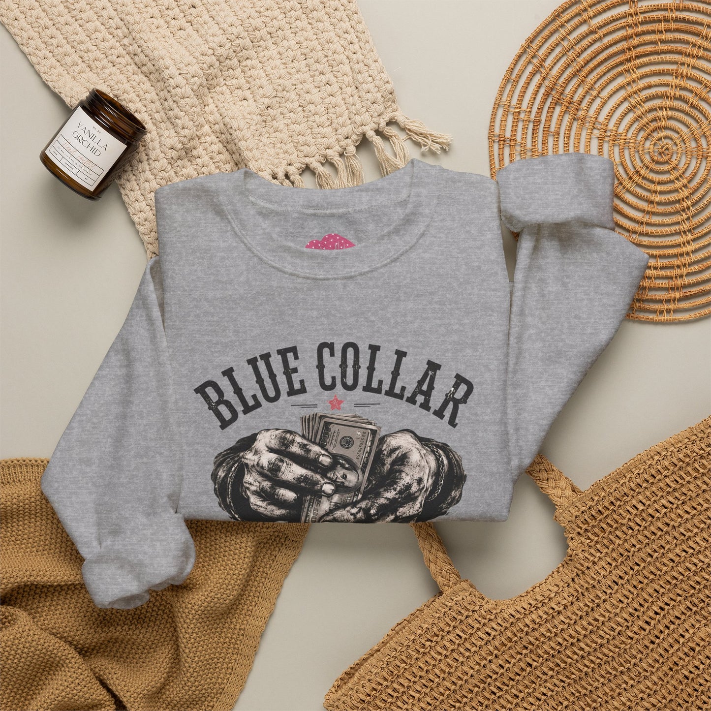 Blue Collar Wives Social Club Crewneck Sweatshirt